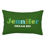 Nombre Personalizado Texto Almohada Lumbar Funda de Almohada Letras de Colores Decoración para el Hogar Cumpleaños Regalo de inauguración de la casa 5