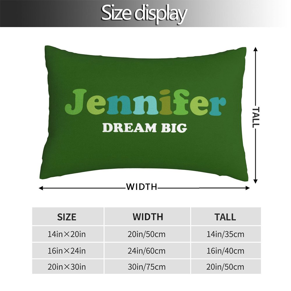 Nombre Personalizado Texto Almohada Lumbar Funda de Almohada Letras de Colores Decoración para el Hogar Cumpleaños Regalo de inauguración de la casa 8