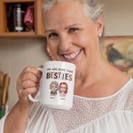 Personalised We Are More Than Besties Ceramic Mug BFF Friendship Gifts for Women