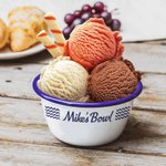 Personlig Snack Dessert Emaljskål med Namn för Glass Dipping Condiment Jul Julfest Present till Familj Vän