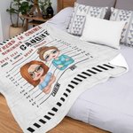 Personalizzato Partners ln Crime Soul Sister Coperta in pile Sherpa Coperta morbida e calda in stile mattone per la migliore amica