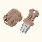 Personalisierte MOLLE EDC Mini Tactical Knife Portable Survival Tool Camping Geschenk für Mann