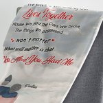 Personnalisé When We Get To The End Of Our Lives Together Flannel Sherpa Blanket Husband's Gift Wedding Anniversary Decoration