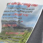 Personalizada You Are The Only One I Want To Annoy For The Rest Of My Life Manta Viaje Regalo de Esposa Aniversario de Boda