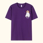 Personalized My Dog Is My Boo T-shirt Halloween Ghost Dog Shirt Spooky Season Short Sleeve Tee Halloween Party Favor Birthday Gift for Dog Lover