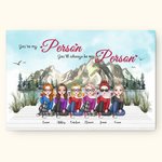 Personalized You Will Always Be My Person Frameless Painting Anniversary Wall Art Print Birthday Gift for Friends