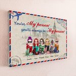 Personalized You Will Always Be My Person Frameless Painting Birthday Wall Art Print Birthday Gift for Friends