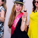 Personalised Pink Curved Font Glitter Sash with Name Bachelorette Wedding Birthday Party Decoration Gift for Fashion Doll Fan