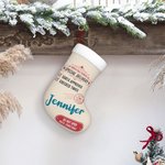 Personlig Special Delivery Julstrumpa Juldekoration med namn Julklapp till vän eller familj