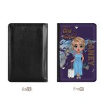 Personnalisé Just A Girl Who Loves Traveling Stylish Compact Passport Cover with Name Travel Trip Accessory Birthday Christmas Gift for Friends Family