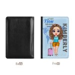 Personalised If Not Now Then When Portable Custom Passport Cover with Name Travel Trip Accessory Birthday Christmas Memorial Gift for Friends Family