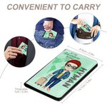 Personalised So The Adventure Begins Portable and Special Passport Cover with Name Travel Trip Accessory Birthday Christmas Gift for Friends Family