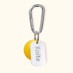 Personlig Pickleball Nøkkelring Bag Tag Clip Ryggsekk Tilbehør Dekorasjon med tekst Bursdagsgave til Pickleball-elsker