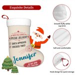 Personlig Special Delivery Julstrumpa Juldekoration med namn Julklapp till vän eller familj