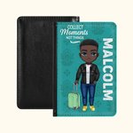 Personalised Collect Moments Not Things Stylish and Compact Passport Cover with Name Perfect for Travel