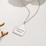 Personalisierte Kuh-Vieh-Tag Halskette Initial Logo Anhänger Halskette Cowgirl Cowboy-Schmuck Geburtstagsgeschenk für Kuh-Liebhaber