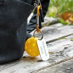 Personlig Pickleball Nøkkelring Bag Tag Clip Ryggsekk Tilbehør Dekorasjon med tekst Bursdagsgave til Pickleball-elsker