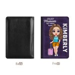 Personalised Collect Moments Not Things Stylish and Compact Passport Cover with Name Perfect for Travel