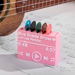 Porta plettri per chitarra dal design personalizzato Regalo per chitarrista musicista Idea regalo per compleanno