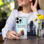 Personalised Once By My Side Forever In My Heart Seagull Phone Case Birthday Gift for Dog Lovers