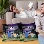 Famiglia personalizzata Home Is Where We Park It Throw Pillow Cover Regalo di anniversario Regalo di San Valentino Decorazione per la casa