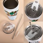 Personalized Let's Go Camping Family Camping Curved Tumbler Anniversary Birthday Gift  for Family