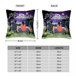 Personalizzato Life Is Better Around The Campfire Family Throw Pillow Cover Anniversary Gift Valentine's Day Gift Home Sofa Bedroom Decoration