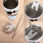 Personalizzato Life Is Better Around The Campfire Family Camping Tumbler curvo per anniversario regalo di compleanno