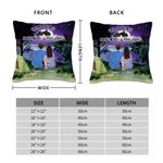 Personalizzato Camping Partners For Life Family Throw Pillow Cover Decorazione per la casa Regalo di anniversario Regalo di compleanno