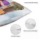 Personalized Family Making Memories One Campsite At A Time Throw Pillow Cover Birthday Christmas Gift for Camping Lover Couple