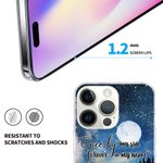 Henkilökohtainen Kerran rinnallani ikuisesti sydämessäni Starry Sky Puhelin tapauksessa syntymäpäivälahja koiran ystäville