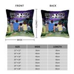 Famiglia personalizzata Home Is Where We Park It Throw Pillow Cover Regalo di anniversario Regalo di San Valentino Decorazione per la casa