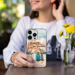 Funda personalizada para móvil Life Is Better With Fur Baby con 1-4 perros Regalo de cumpleaños y Navidad para los amantes de los perros