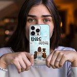 Personalised under the Blue Sky for The Rest of Our Lives Phone Case Christmas Gift Birthday Gift for Dog Lovers