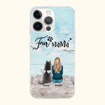 Personalised to Be with Each Other under The Blue Sky Phone Case Christmas Gift Birthday Gift for Dog Lovers