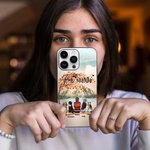 Personalised We Are Together in The Fall Phone Case Christmas Gift Birthday Gift for Dog Lovers