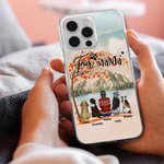 Personalised We Are Together in The Fall Phone Case Christmas Gift Birthday Gift for Dog Lovers