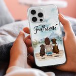 Personalisierte Hunde werden immer mit ihren Besitzern Telefon Fall Weihnachtsgeschenk Geburtstag Geschenk für Hundeliebhaber sein