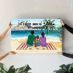 Personalizzato Colorful Landscape Camping Frameless Painting Wall Decoration Gift for Family Camping Lover