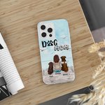Personalised under the Blue Sky for The Rest of Our Lives Phone Case Christmas Gift Birthday Gift for Dog Lovers
