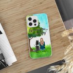 Coque de téléphone personnalisée Life Is Better With Dogs Green Grass Birthday Christmas Gift for Dog Lovers (La vie est plus belle avec les chiens)