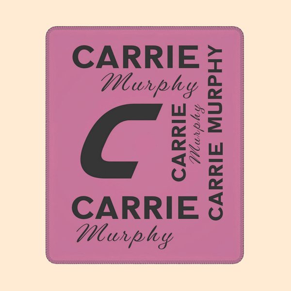 Personalisierte Name Mauspad Monogrammed Mauspad Büro Dekor Schreibtisch Zubehör Geburtstag Geschenk für Mitarbeiter Freund Familie