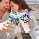 Gobelet courbé 30oz pour la famille et les amoureux du camping.