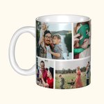 Fotos personalizadas Collage Taza de café de cerámica Cumpleaños Aniversario Regalo para Amigo Familia
