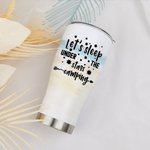 Gobelet courbé 30oz pour la famille et les amoureux du camping.