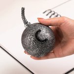 Gepersonaliseerde Vintage Gegraveerde Initiaal Grappige Bom Papiergewicht Bureau Accessoire Home Werk Kantoor Decor Cadeau voor Collega Vriend