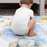 Personalised Baby Elephant Blanket Sweet Dream Name Sofa Blanket Home Nursery Decoration Birthday Baby Shower Newborn Gift for Kid Baby
