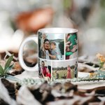 Fotos personalizadas Collage Taza de café de cerámica Cumpleaños Aniversario Regalo para Amigo Familia