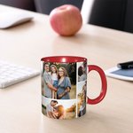 Fotos personalizadas Collage Taza de café de cerámica Cumpleaños Aniversario Regalo para Amigo Familia