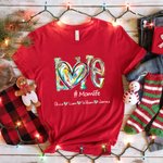 T-shirt Sweatshirt Pull Personnalisé avec Nom des Petits Cadeau de Noël Cadeau d'Anniversaire pour Grand-Mère Mère